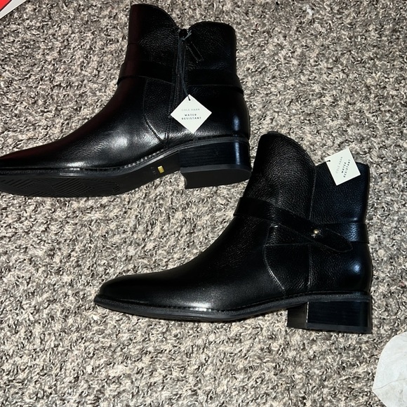 Cole Haan Women's Wylie Bootie 45MM Boot, Water Resistant Black S… - Picture 6 of 7